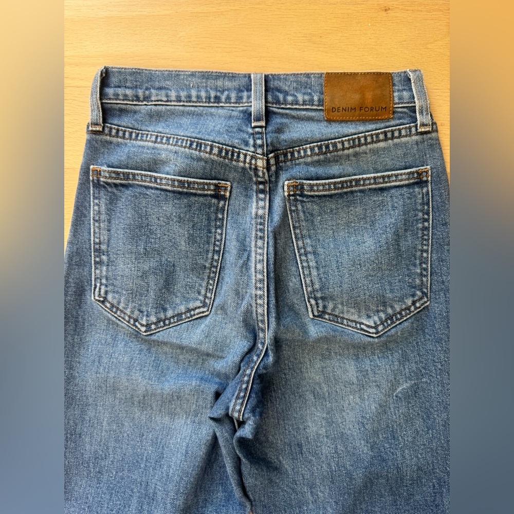 Aritzia Denim Forum The Arlo High Rise Straight Jeans Size 25/28L - Picture 11 of 13